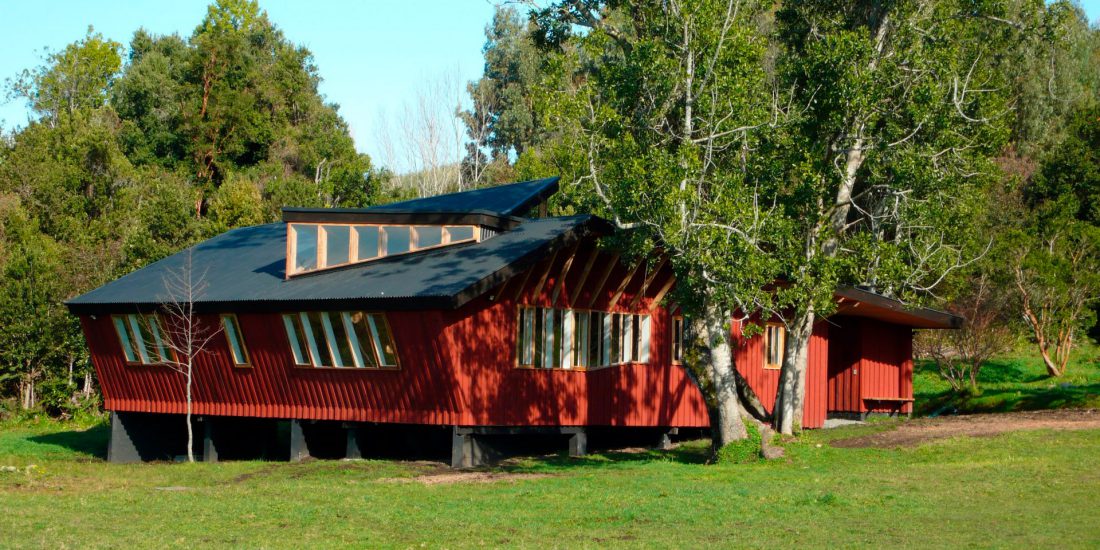 Exterior Casa Cuidador Lago Ranco